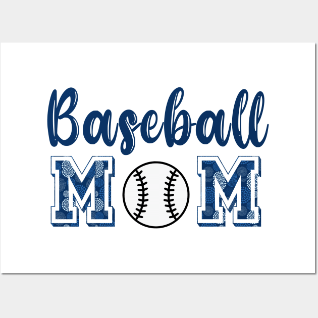 Baseball Mom Wall Art by StacyWhite